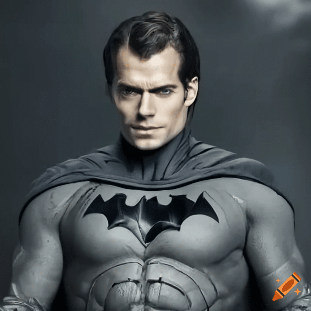 AI Celebrities: Henry Cavill as Batman