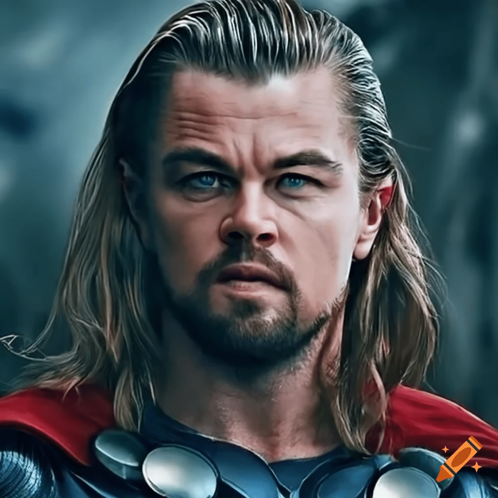 AI Celebrities:Leonardo DiCaprio as Thor: 