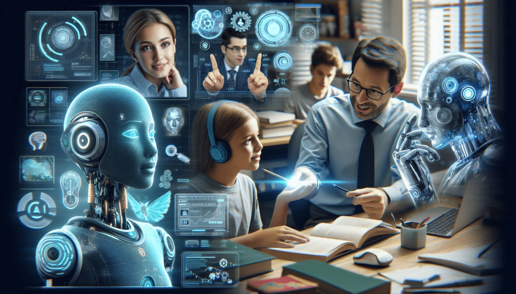 Montage of future AI humanization applications